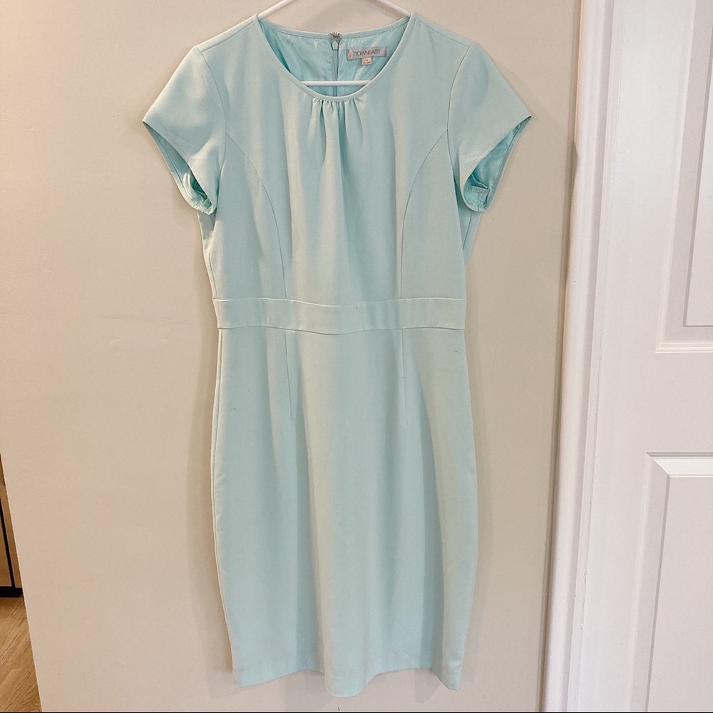 DownEast Basics Teal Dress